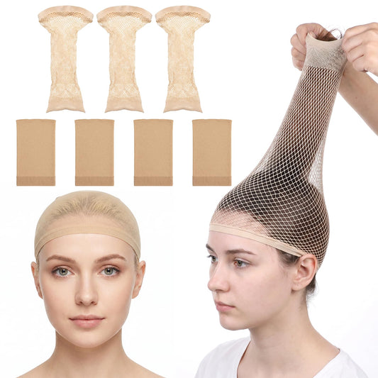 7pcs Wig Caps for Women Non Slip, Hair Net for Wig