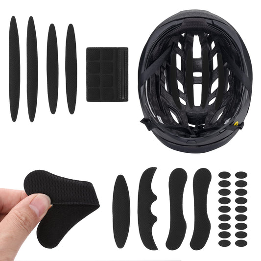 Lusofie Bike Helmet Padding Kit Universal Helmet Padding Kits Universal Bicycle Replacement Foam Pads Padding Set Helmet Cushions Mats for Bike Cycling Motorcycle Helmet