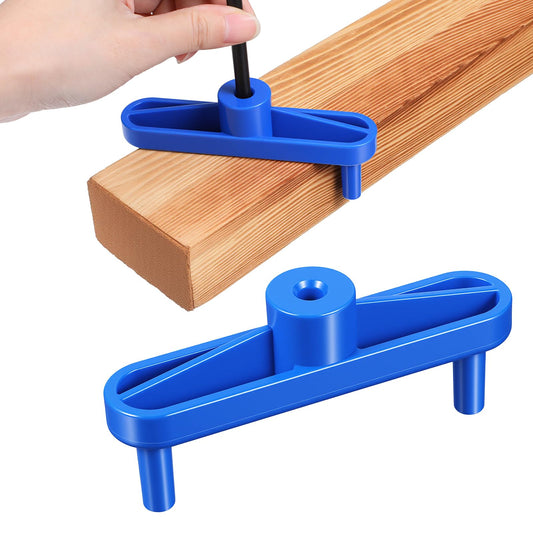 Fiyooau 2 Pack Center Finder Woodworking Center Gauge Scriber Tool Positioner Offset Marking Tool Centerline Measuring Tools for Woodworking