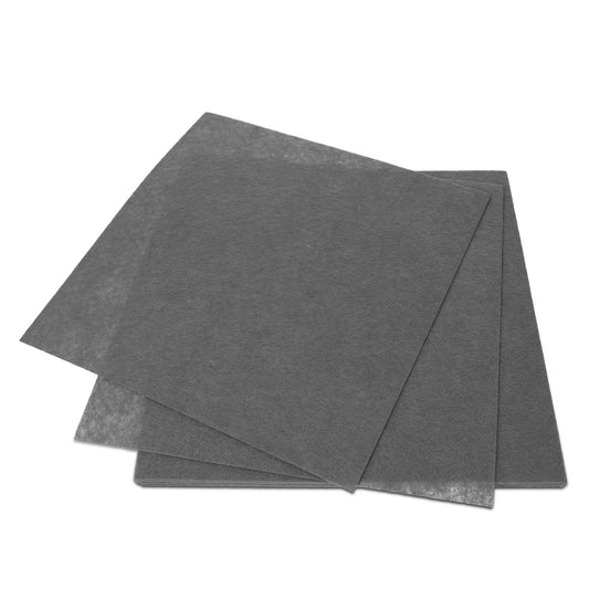 10 Pcs Grey Felt Fabric Sheets for Craft 30x30cm Grey Felt Squares 1mm Thick Stiff Craft Felt Material for Sewing DIY Projects Manual Material Craft Fabric for Patchwork Wrapping Art Costume