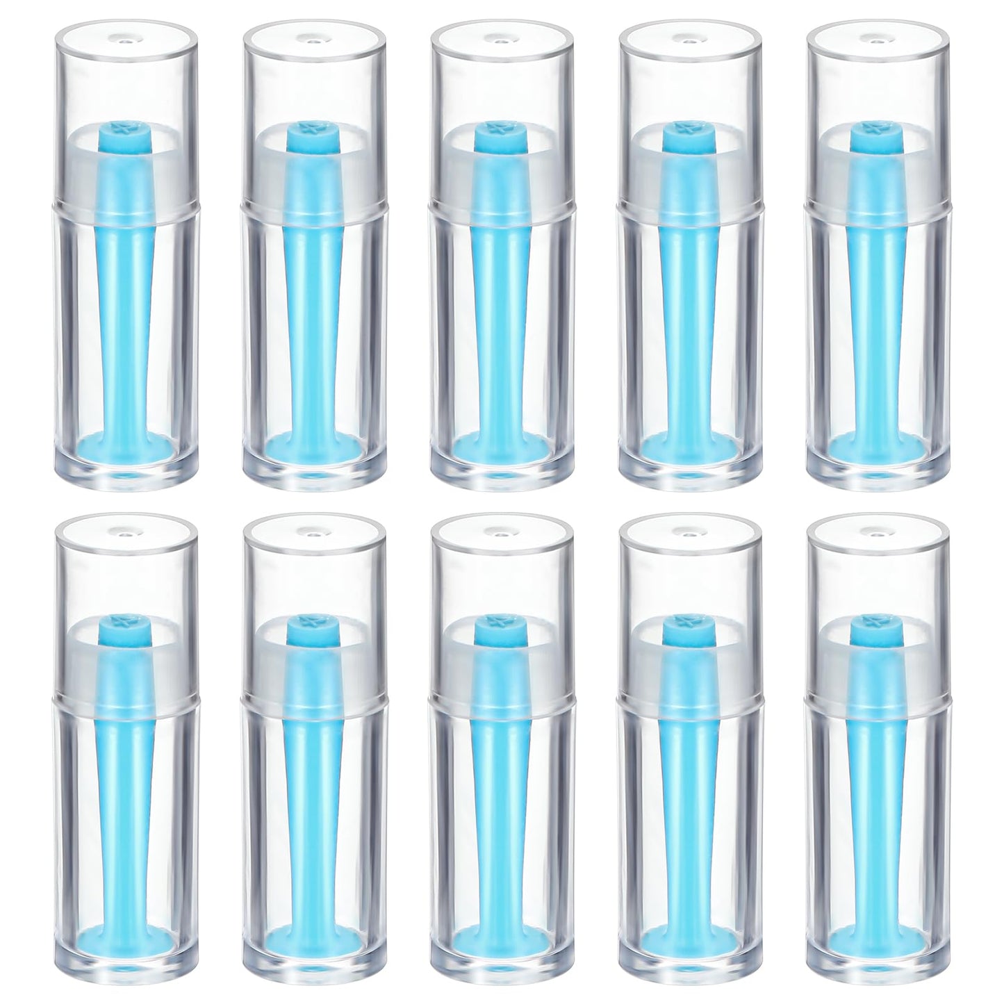 10pcs Silicone Contact Lens Remover Tool,Portable Contact Removal Tool for Soft Contacts,Eye Contact Remover Tool with Suction Holder,Ideal for Travel and Daily Use