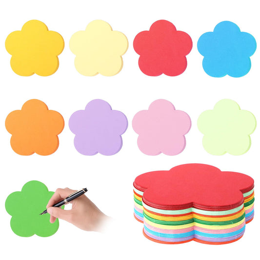 108pcs 4 Inch Assorted Color Flower Cutouts for Bulletin Board,Flower Cutouts Spring Classroom Decorations DIY Projects Craft School Party Decor