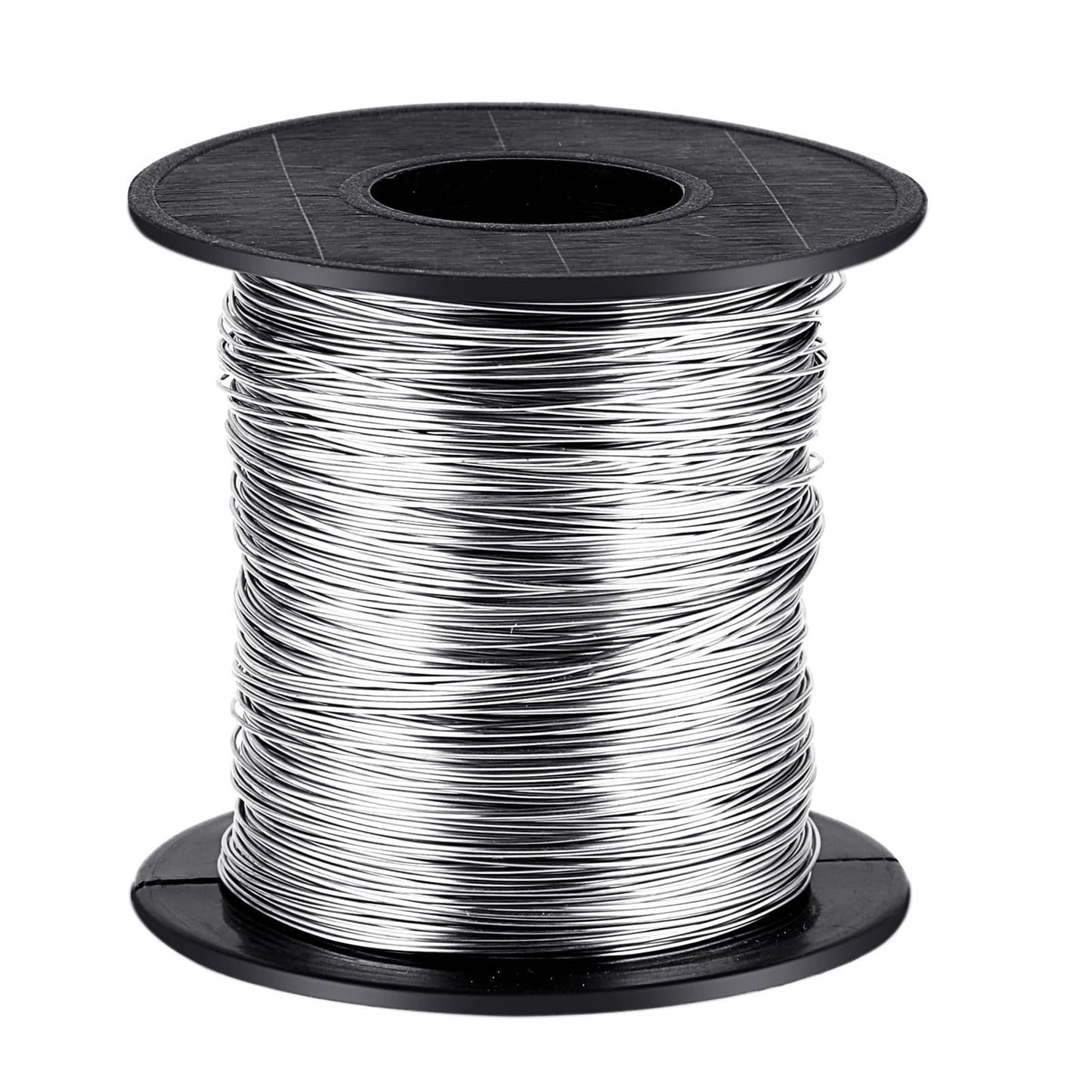 Lusofie 137m 0.4mm Silver Stainless Steel Wire for Jewelry Making, DIY Craft Sculpting, Part Number Lusofie-565274_1