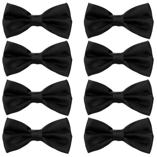 HekouJiub Bow Ties for Men Classic Solid Color Bow Tie Formal Adjustable Bowtie for Men Women Tuxedo Wedding Party