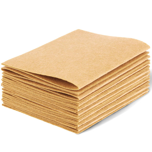 Felt Sheets Fabric, 7" x 11" Felt Fabric for Crafts 10Pcs Halloween Christmas Fabric Fall Felt for DIY and Sewing Projects(Skin Color)