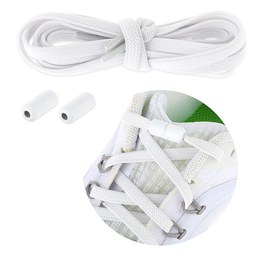 Elastic Laces for Trainers No Tie Shoe Laces with Metal Buckles Flat Shoe Laces for All Kids and Adults Tieless Shoelaces Adjustable Boot Laces Shoe Stretch for School Walking Hiking Formal Shoes