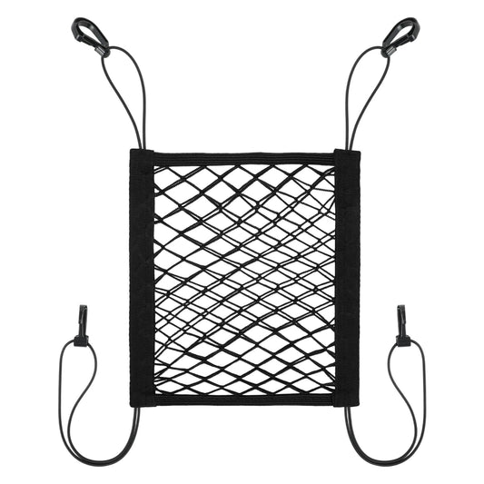 Dog Car Net Barrier Stretchable Mesh Dog Car Barrier For Suv Easy Install Elastic Cars Divider For Dogs with Storage Mesh Safer Driving Separates Pets From Passengers For Safely Cars Suvs Vans
