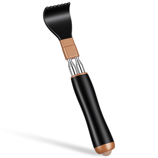 Back Scratcher Extendable Double-Pole Backscratcher for Men and Women Portable Back Scratcher Hand Massager for Scratching Itches, Practical and Novel Gifts