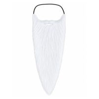 Fake Beard with Elastic Band Long Wizard Beard for Halloween Party Cosplay