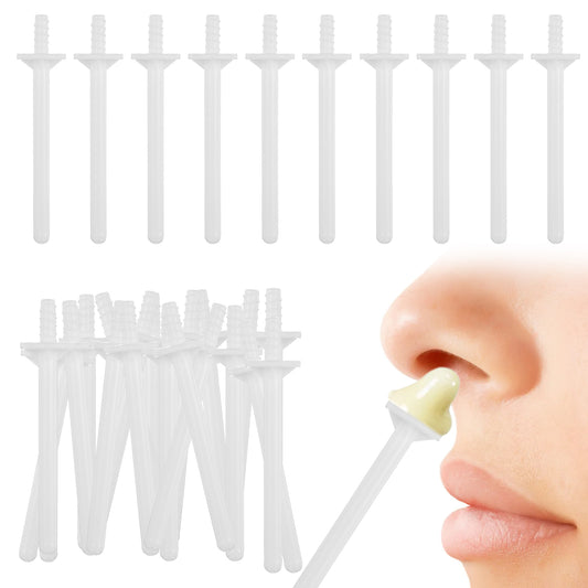 Nose Wax Sticks Hair Remover 70 Pcs Nose Wax Sticks for Nostril Nasal Cleaning Ear Hair Removal for Nostril, Eyebrow Grooming for Men and Women