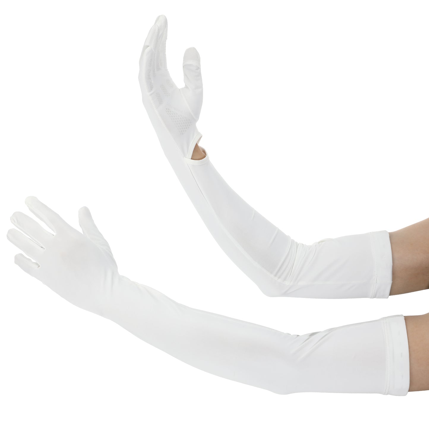 Yolev Driving Gloves Women Uv Protection Long Sun Gloves Soft Sun Sleeves Sun Protection Gloves for Women Golf Fishing Gardening