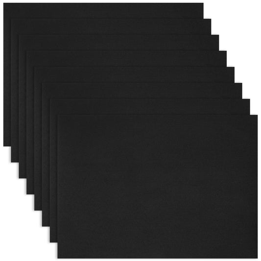 Lusofie 8 Pcs Nylon Repair Patch Self-Adhesive Fabric Repair Tape Waterproof Lightweight Repair Patches Epair Patches for Clothes Tent Bag Down Jacket 7.8 x 5.7 Inch (Black)