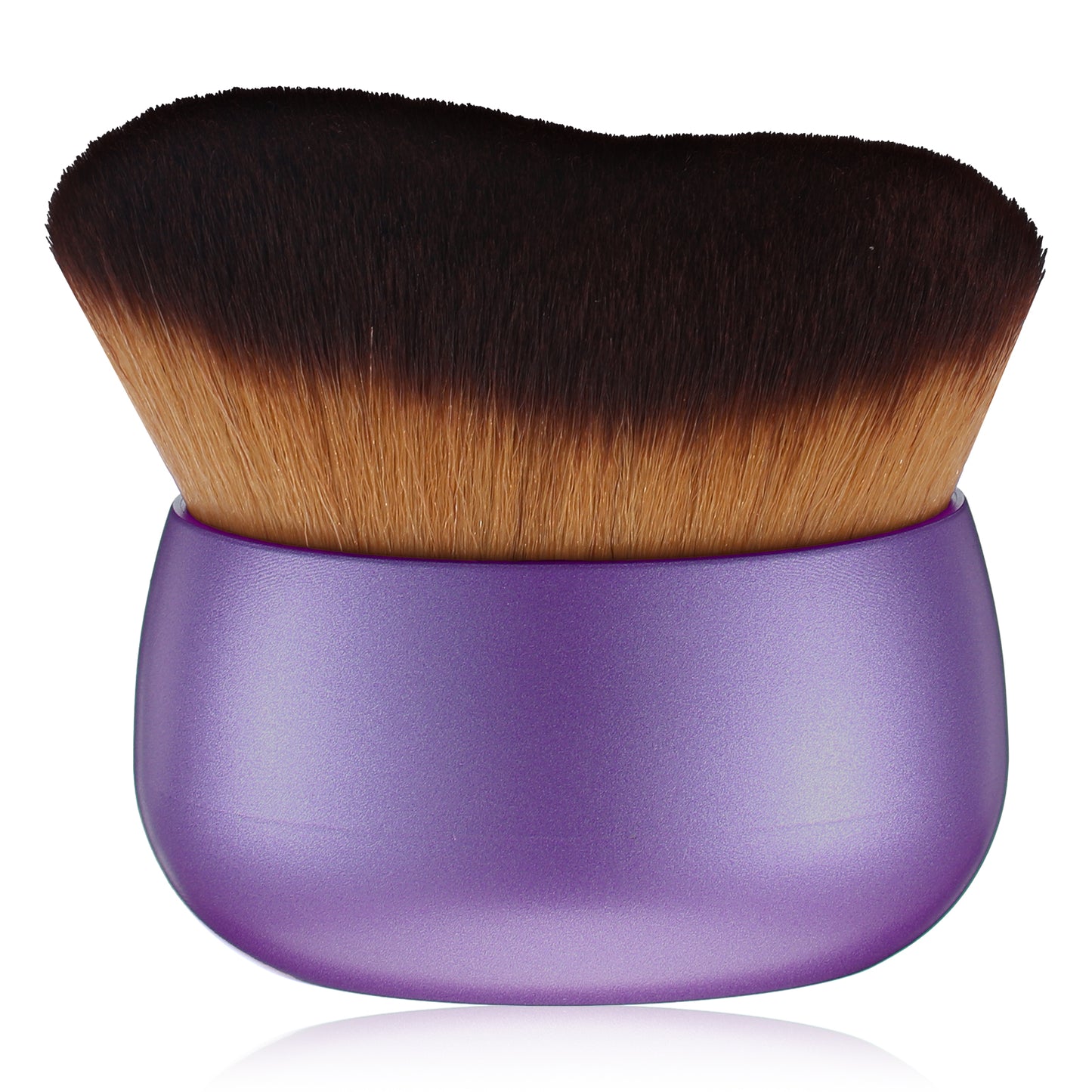 Body Makeup Brush For Legs Wide-Headed Extra Large Kabuki Brush For Self Tanner Leg Makeup Bronzer Blend Tan Brushes For Body Face Sunscreen Self Tan Applicator(Purple)