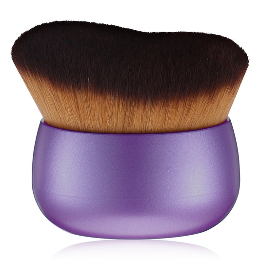 Body Makeup Brush For Legs Wide-Headed Extra Large Kabuki Brush For Self Tanner Leg Makeup Bronzer Blend Tan Brushes For Body Face Sunscreen Self Tan Applicator(Purple)