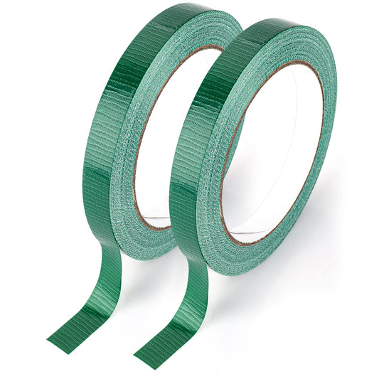 Lusofie 2 Roll Green Floral Tape Waterproof Florist Tape, Flower Tape for Fresh Flower Bouquet Wrap Flower Arrangements Crafts