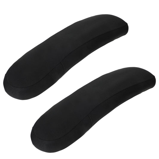 HaiFafafaing 2PCS Office Chair Armrest Covers- 8.6in to 12.2in Extended and Breathable Desk Chair Cover, Removable Rest Pad Protector, Washable Polyester Computer Chairs Armrest Slipcovers