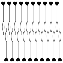 Faster Hair Beader Tool Beaders for Braids Bead Threader for Hair Plastic Ponytail Maker for Making Hair Jewlery, 20 Pack(Black)