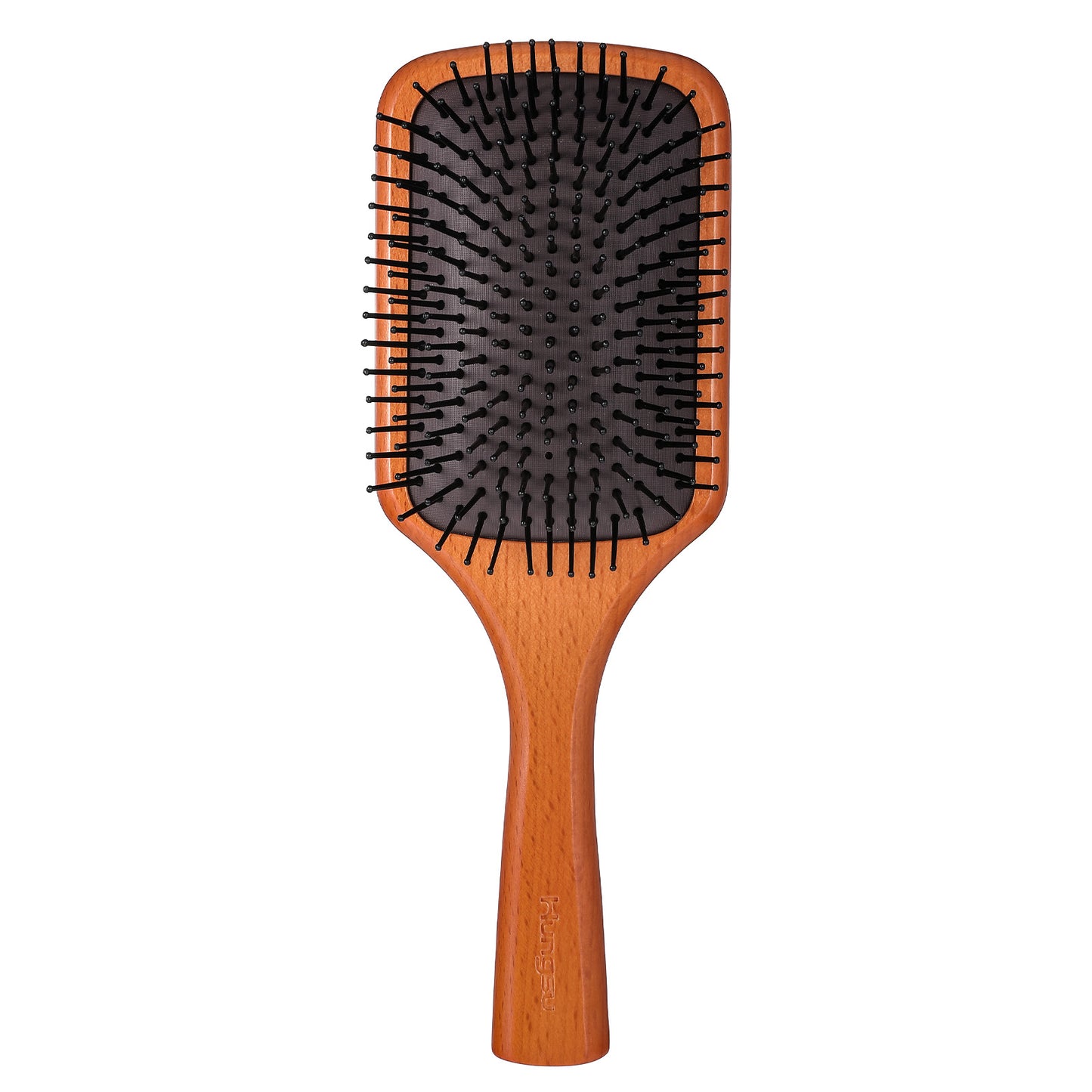 Wooden Hairs Brush, Wood Brushes for Hairs, Wooden Paddle Hair's Brush for Thick, Thin, Curly And Dry Hair, Can Be Used on Wet Or Dry Hair