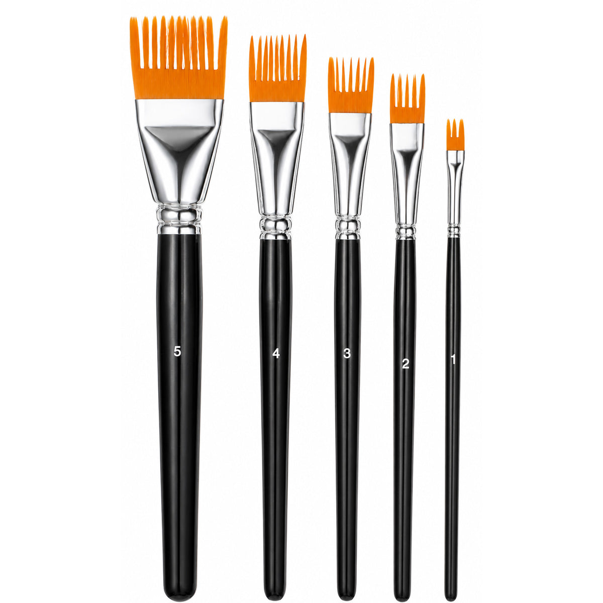 Grainer Brush Set Professional Flat Comb Brush for Unique Texture Painting