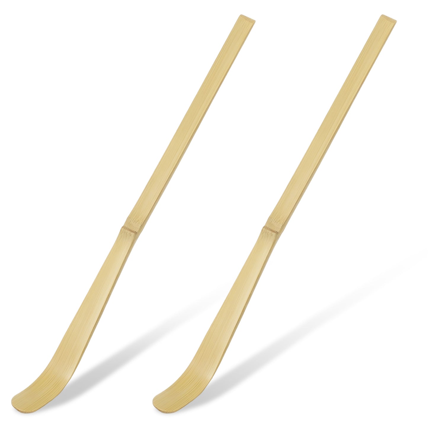 2 Pcs Bamboo Matcha Scoop Japanese Chashaku | Green Tea-Powder Spoon Japanese Bamboo Matchas Scoop for Measuring Traditional Tea Ceremony Spoon for Matcha and Coffee Espresso Teas