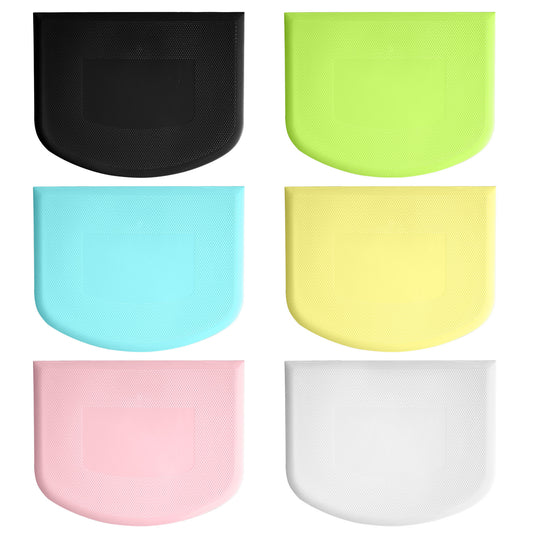 6 Pcs Food Scraper, Dough Bench Scraper for Baking, Multifunctional Kitchen Scrapers Tool, Cake and Pastry Scrapers for Bread Dough Fondant Icing