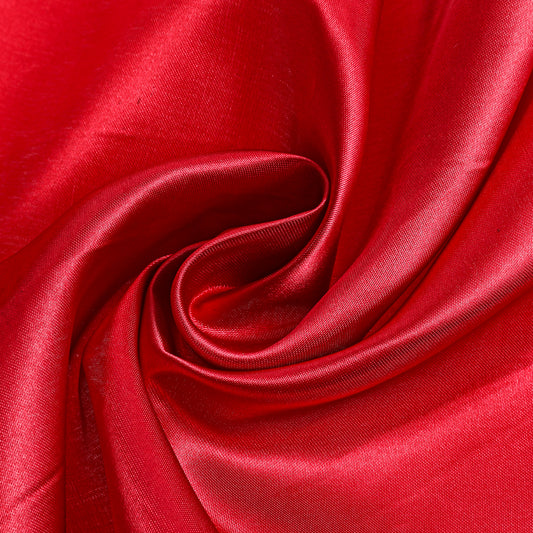 Satin Fabric by The Yard, 60 Inch Wide Pink Satin Fabric Shiny & Silky Lining Fabric Satin Cloth Fabric for Wedding Dress, Clothing Making, DIY Crafts, Table Cover, Sewing(Burgundy)