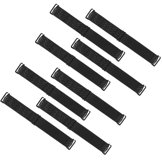 8Pcs Elastic Bands for Wig Adjustable Wig Bands No Slip,Wig Strap to Secure Wig Black Elastic Bands to Hold Wigs in Place Wig Accessories