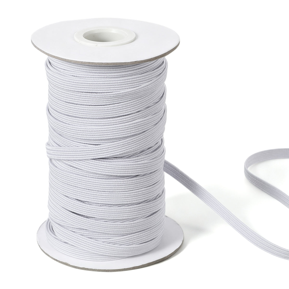 23 Yards 1/4 Inch Width Elastic Bands High Stretchy Flat Elastic Cord