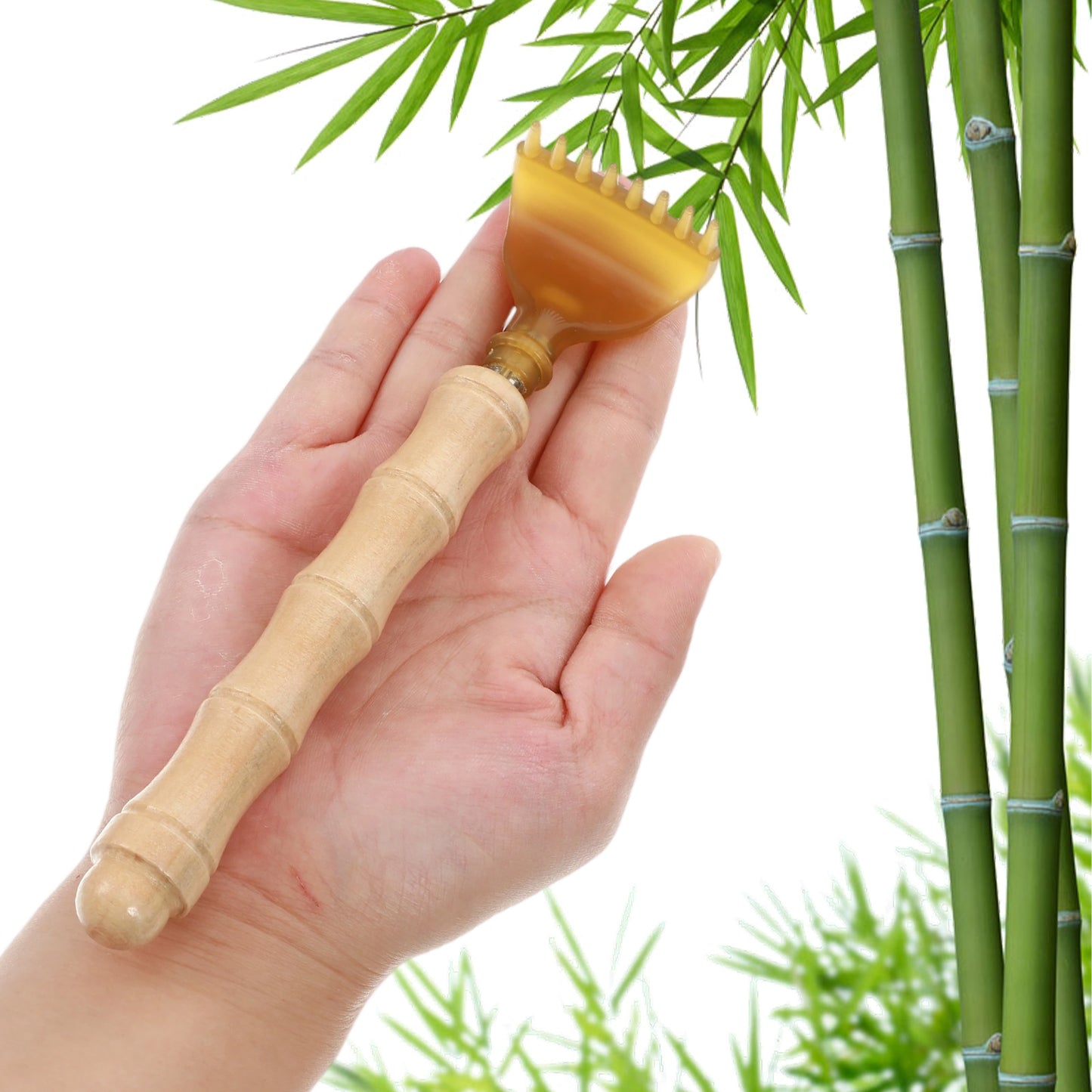 Extendable Back Scratcher - Telescoping Portable Body Scratcher for Men and Women - Backscratcher with Anti-Slip Grip
