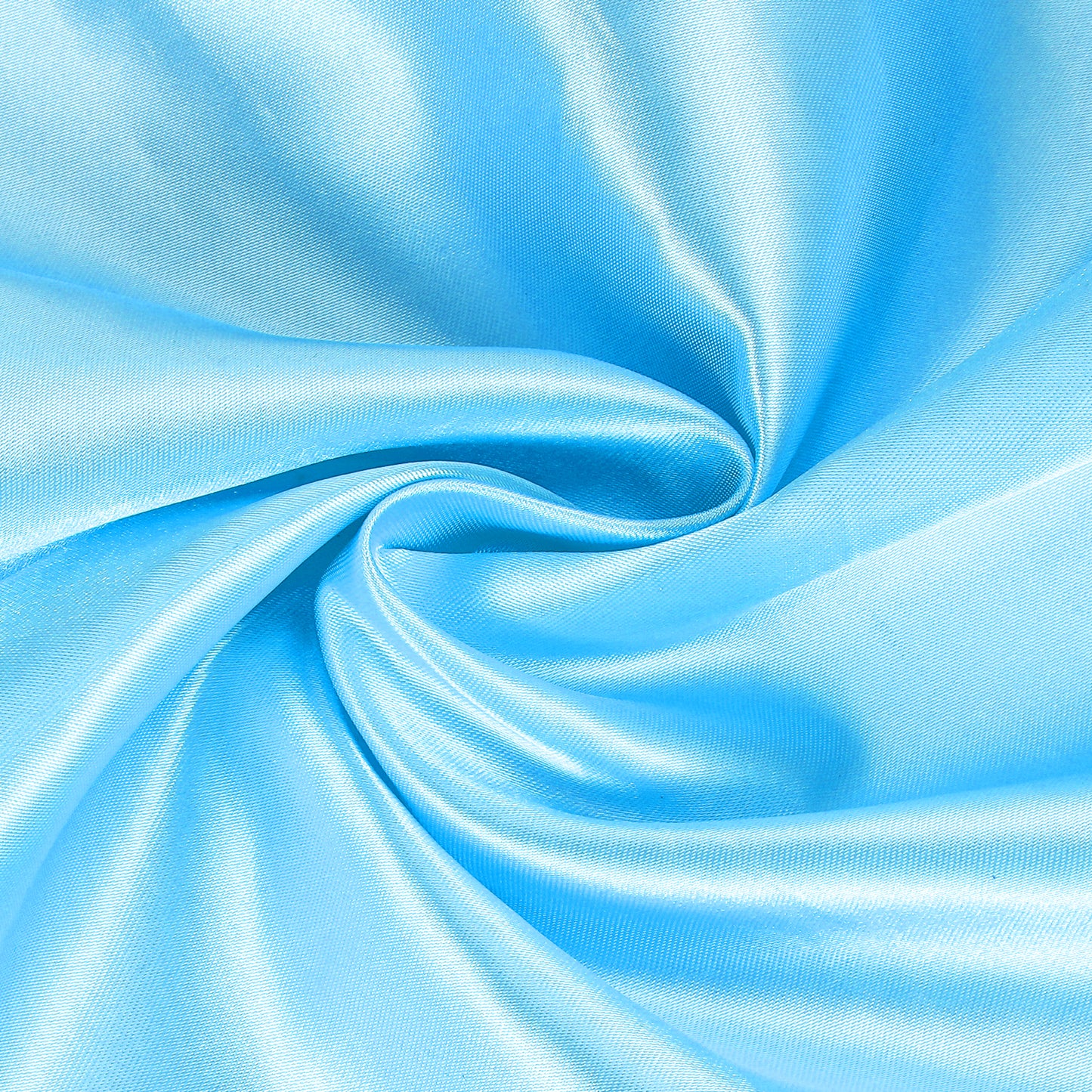 Satin Fabric by The Yard, 60 Inch Wide Pink Satin Fabric Shiny & Silky Lining Fabric Satin Cloth Fabric for Wedding Dress, Clothing Making, DIY Crafts, Table Cover, Sewing(Blue)