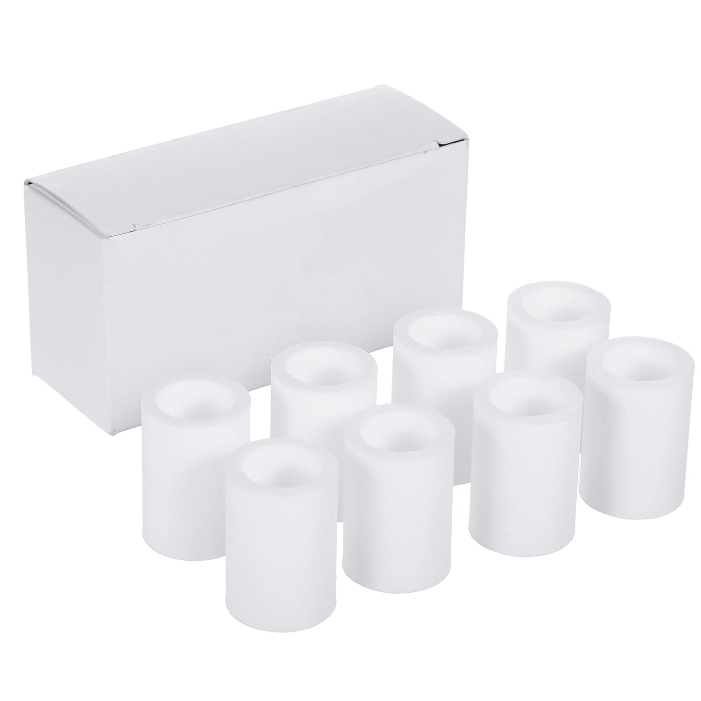 8 Pcs Faucet Filter Purifier Replacement for Bathroom Sink/Kitchen Sink with Carbon Fiber for Faucet Extender Faucet Water Filter Improve Water Quality Filter Sediment Rust Insect Eggs Heavy Metals