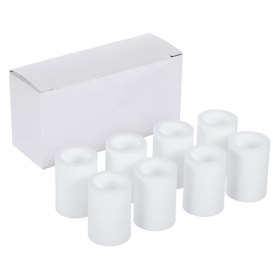 8 Pcs Faucet Filter Purifier Replacement for Bathroom Sink/Kitchen Sink with Carbon Fiber for Faucet Extender Faucet Water Filter Improve Water Quality Filter Sediment Rust Insect Eggs Heavy Metals