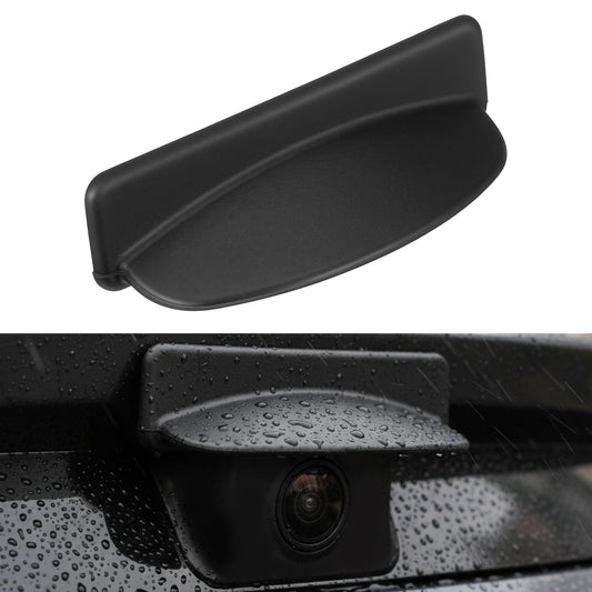 Car Rear View Camera Rain Cover, Backup Camera Rain Shield, Silicone Adhesive Reversing Cameras Protection, Rains Guard for Cars Vehicle Reversing Cams(Black)