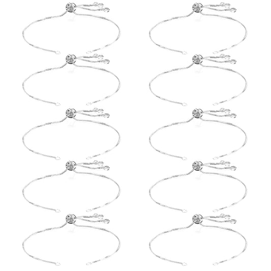 10pcs Adjustable Jewelry Making Chain