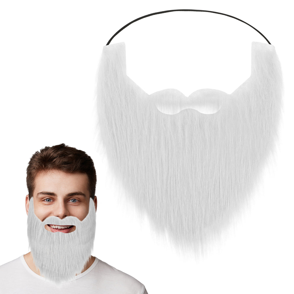 Self Adhesive Fake Beard Costume & Costume Beard and Mustache For Halloween