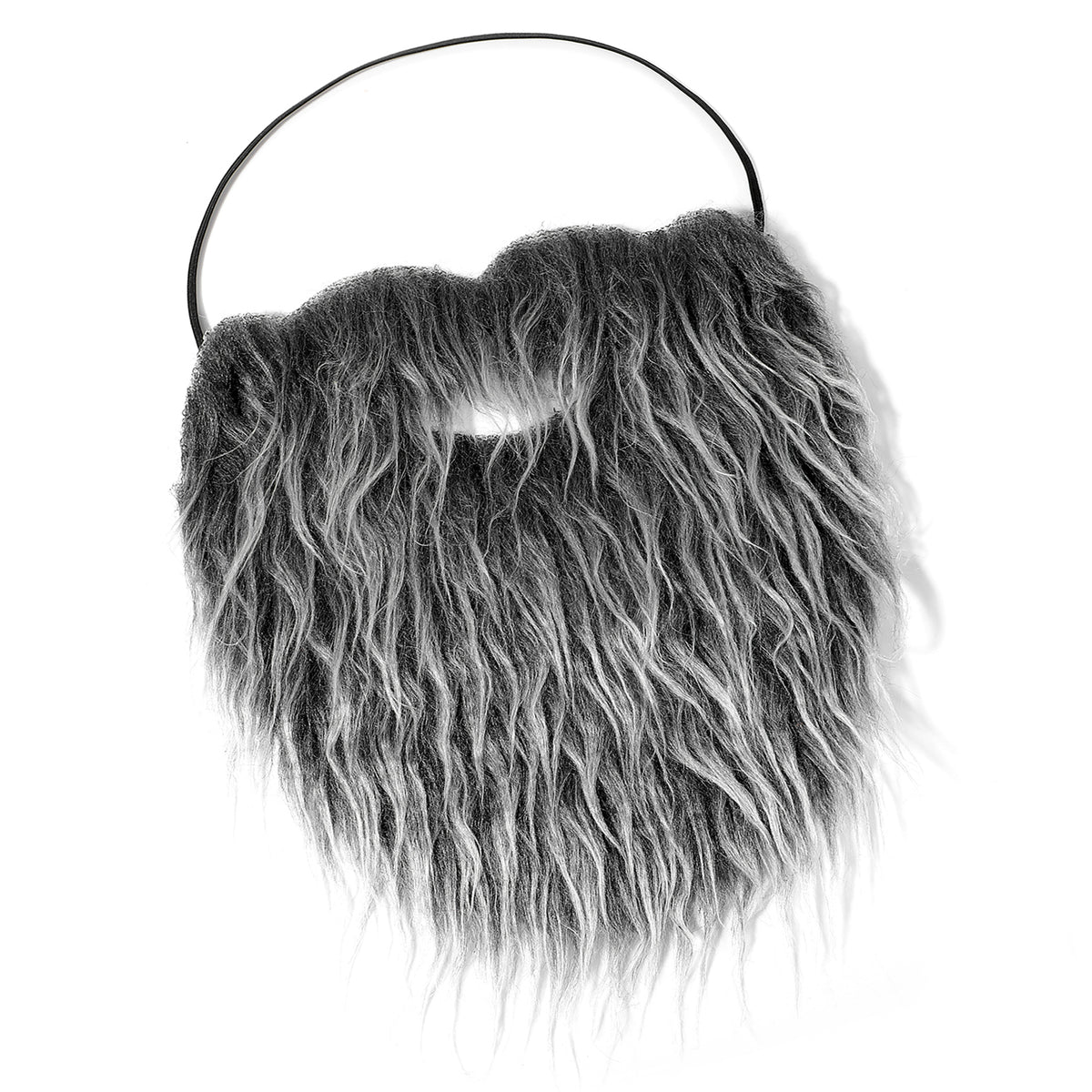 Fake Beard Costume for Adults, Costume Beard and Mustache with Elastic Band