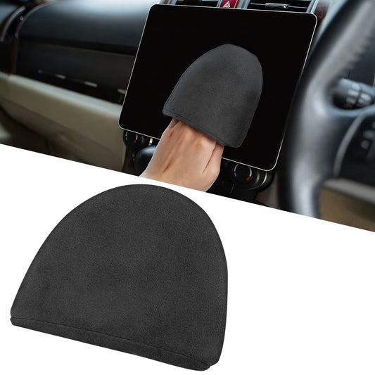 Neyauo Microfiber Cleaning Cloth, Car Screen Cleaner, Foldable Touch Screen Cleaner, Dashboard LCD Display Cleaner, Interior Car Accessories(Triangle)