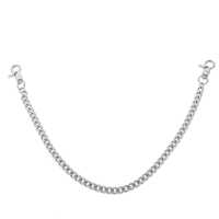 Tucnoeu Wallet Chain,Silver Heavy Duty Metal Key Chain, Hip Hop Punk Pants Chain, for Pants Belt Jeans Wallets and Keys