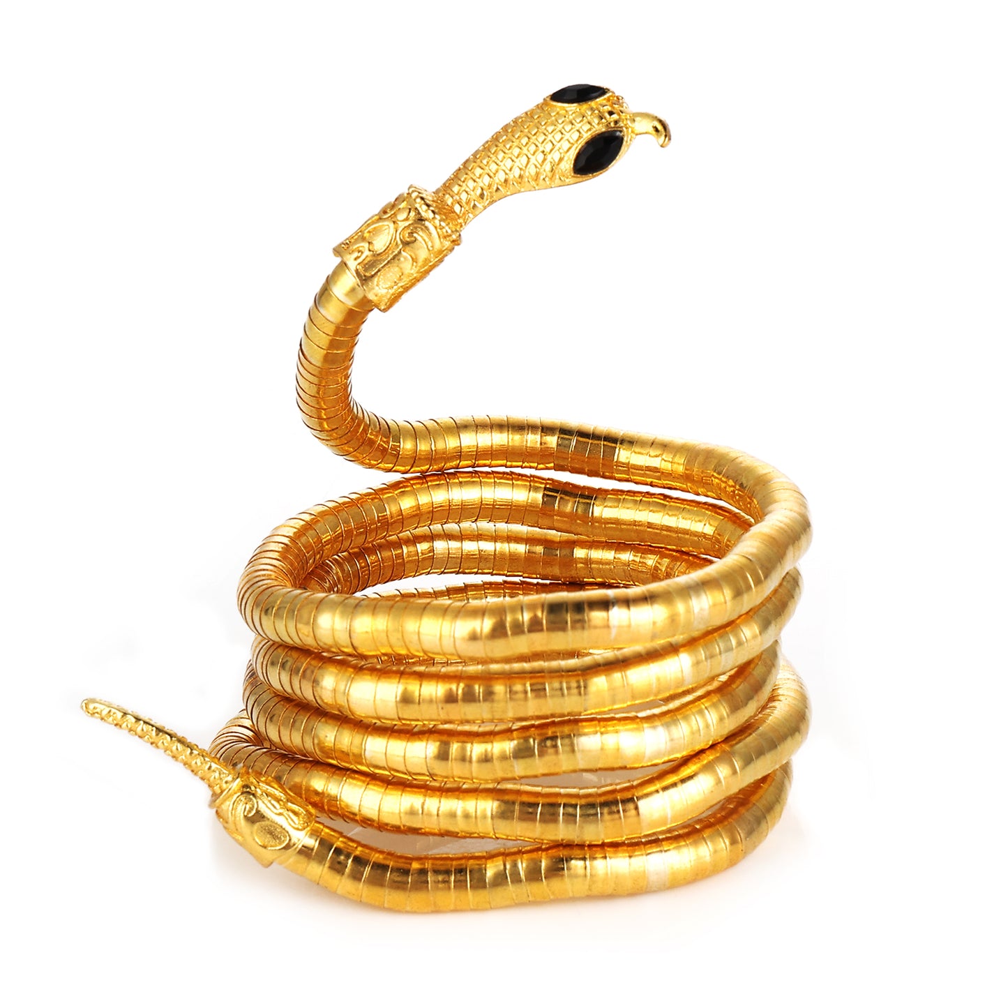 Lusofie Bendable Snake Necklace Snake Jewelry Adjustable Snake Bracelet Punk Accessories Gothic Jewelry Snake Necklace for Women