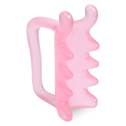 Fascia Cellulite Massage Tool Set, Fascia Blaster for Cellulite, Trigger Point Massage Tools, Myofascial Release Tool for Body Tension Relief (Pink Resin, 2pcs)