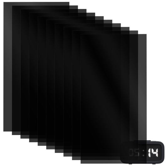 Gemoioio 10 Pcs Light Blocking Stickers Led Film Screen for Alarm Clock TV