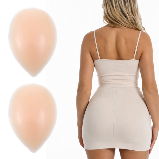 Dimioaoa 2Pcs Hip Dip Pads Self-Adhesive Silicone Butt Pads for Bigger Butt