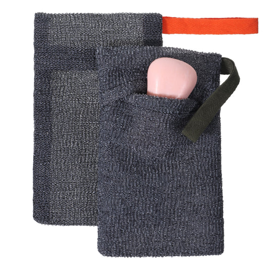 6pcs Soap Bags for Soap Bars, Deep Exfoliating Soap Saver Bag, Soap Bar Bag, Foaming Bar Soap Scrubber Pouch for Use in Baths Or Showers with Quick-Dry Mesh