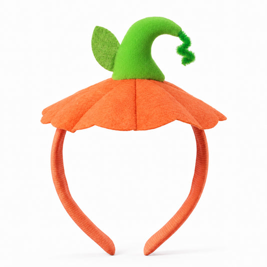 Yykazqe Pumpkin Headbands Halloween Pumpkin Headband Decorations(Curved)