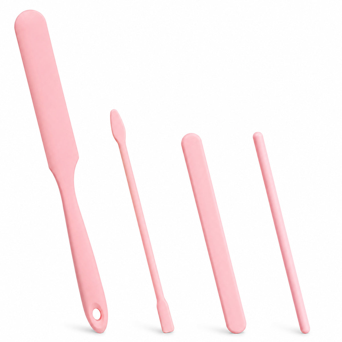 4PCS Wax Sticks Silicone Non-Stick Wax Spatulas Removal Sticks Applicator
